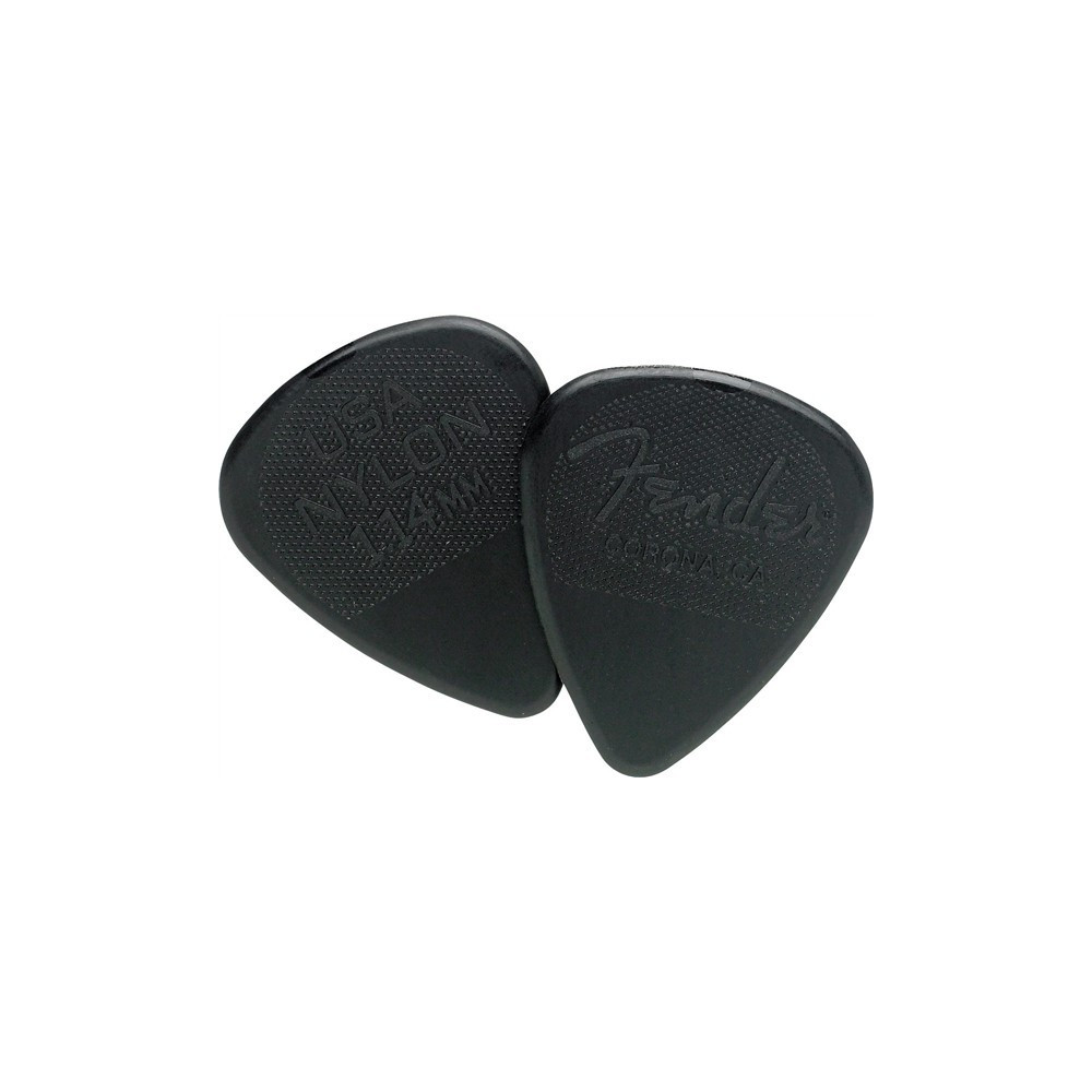 Plettri Fender 351 Shape Nylon Black 0986351950