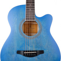 CHITARRA ACUSTICA SOUNDSATION SAGUARO-HW-CE BL