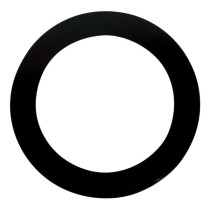 REMO DYNAMOS HOLES DM-0005-71  DIAMETRO 5-1/2"  BLACK