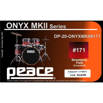 BATTERIA PEACE ONYX II DP-20ONYX-MKII-5 171 Strawberry fields