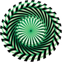 2x Zomo Slipmats Saw - verde 0020102923