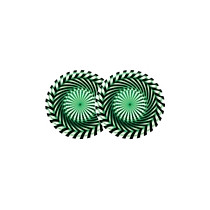 2x Zomo Slipmats Saw - verde 0020102923