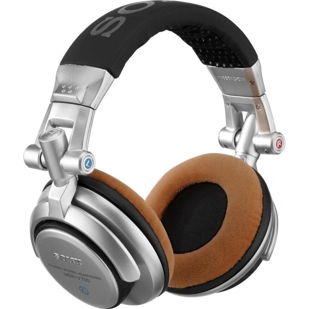 Zomo set di cuscinetti VELOUR per Sony MDR-V700 DJ e Allen & Heath XD53/ XD2-53 - wood 0030101743