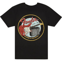 Fender 1946 Guitars & Amplifiers T-Shirt, Vintage Black, XL 9193122606