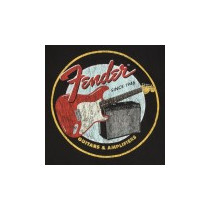 Fender 1946 Guitars & Amplifiers T-Shirt, Vintage Black, XL 9193122606