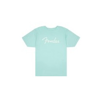 T-Shirt Fender Spaghetti Logo  Daphne Blue, L 9192222506