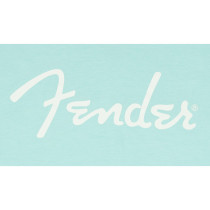 T-Shirt Fender Spaghetti Logo  Daphne Blue, M 9192222406