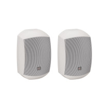 COPPIA DIFFUSORI A PARETE IP-65 HELVIA LIDO-420 WPW BIANCO