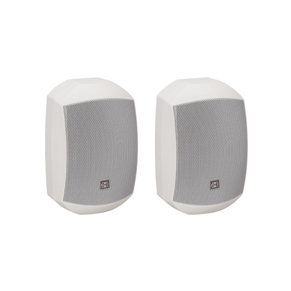 COPPIA DIFFUSORI A PARETE IP-65 HELVIA LIDO-420 WPW BIANCO