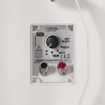 COPPIA DIFFUSORI A PARETE IP-65 HELVIA LIDO-530 WPW BIANCO