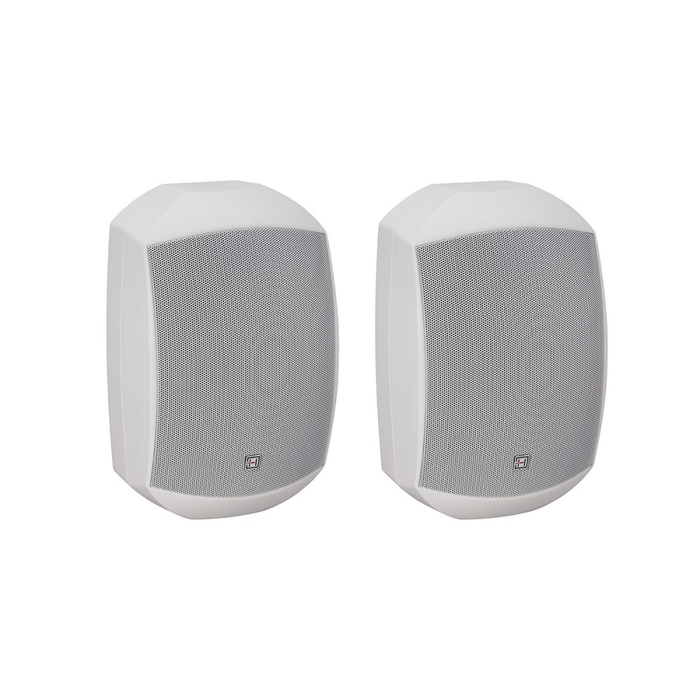 COPPIA DIFFUSORI A PARETE IP-65 HELVIA LIDO-640 WPW BIANCO