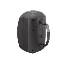 COPPIA DIFFUSORI A PARETE IP-65 HELVIA LIDO-640 WPB NERO