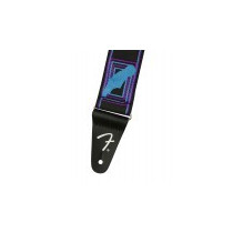 Tracolla Fender Neon Monogrammed  Blue and Purple, 2" 0990681305