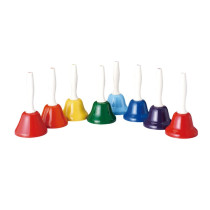 SET 8 CAMPANELLE ANGEL AHB-8 HAND BELL