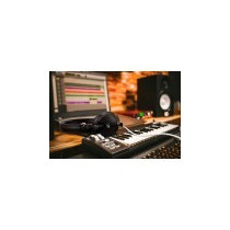 Zomo set di cuscinetti PU per Sennheiser HD 25 - Blue 0030103308