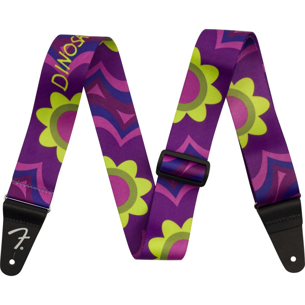 Tracolla Fender J Mascis Magenta Flower 0990639026