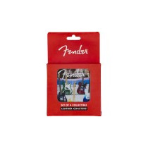 Conf 4 sottobicchieri Fender Guitar Multi-Color Leather 9106108000