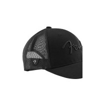 Fender 6 Panel Mesh Back Pick Pocket Hat Black 9122421300