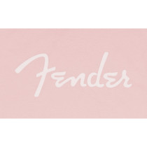 Fender Spaghetti Logo T-Shirt Shell Pink S 9192400306