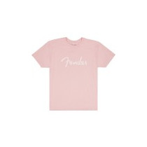 Fender Spaghetti Logo T-Shirt Shell Pink S 9192400306