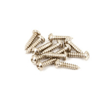 Fender Parts Pure Vintage Tuning Machine Mounting Screws Nickel-Plated Nickel 0011357049