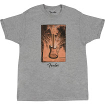 T-Shirt Fender Surf Tee Gray Heather S 9170001306