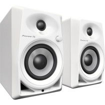 COPPIA DESKTOP MONITOR SPEAKERS PIONEER DM-40-W ex-demo