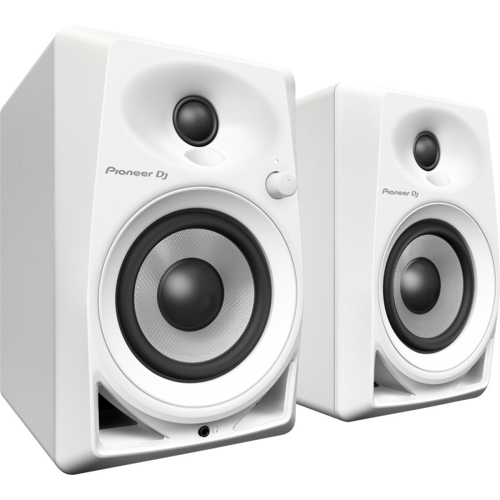 COPPIA DESKTOP MONITOR SPEAKERS PIONEER DM-40-W ex-demo