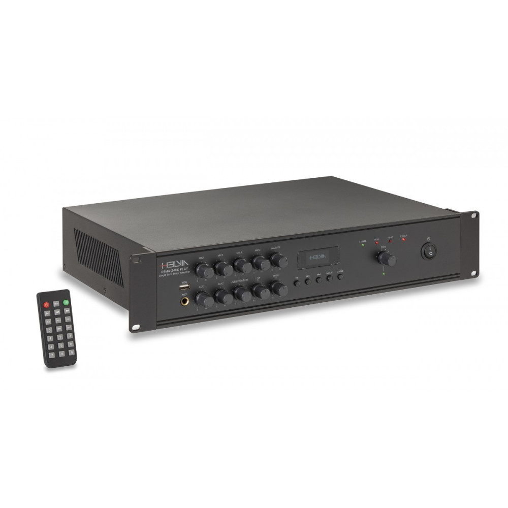MIXER AMPLIFICATORE HELVIA HSMA-240D PLAY 240W 1 ZONA