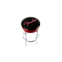 Sgabello Fender Red Sparkle Logo  Black/Red Sparkle 30" 9192022003