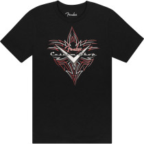 T-shirt Fender Custom Shop Pinstripe  Black, S 9191359306