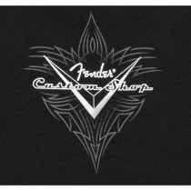 T-shirt Fender Custom Shop Pinstripe  Black, L 9191359506