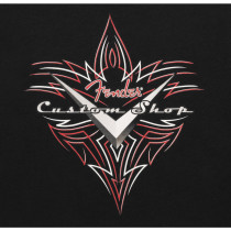 T-shirt Fender Custom Shop Pinstripe  Black, XL 9191359606
