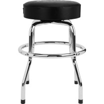 Sgabello Fender Spaghetti Logo Pick Pouch  Black/Chrome, 24" 9192022012