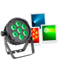 FLAT PAR 7X12W 6IN1