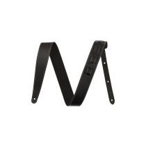 Tracolla fender 2" essentials leather strap blk 0990642106
