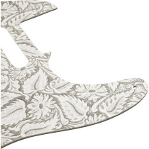 Mascherina fender pickguard, w jennings, wht 0991357005