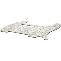 Mascherina fender pickguard, w jennings, wht 0991357005