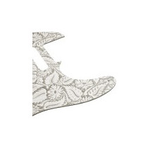Mascherina fender pickguard, w jennings, wht 0991357005