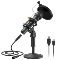 MICROFONO DINAMICO DA TAVOLO USB/XLR MAONO AU-HD300T