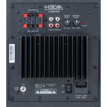 SUBWOOFER A PAVIMENTO & MURO ATTIVO 10" HELVIA FLOOR-10ABK