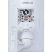 COPPIA DIFFUSORI A PARETE IP-65 4" HELVIA LIVEO-420 PWH BIANCO