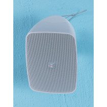 COPPIA DIFFUSORI A PARETE IP-65 4" HELVIA LIVEO-420 PWH BIANCO