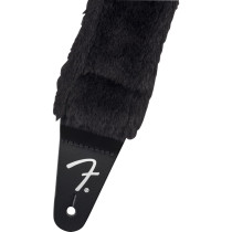 Tracolla Fender Fender Poodle Plush, Black 0990642010