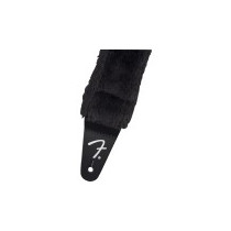 Tracolla Fender Fender Poodle Plush, Black 0990642010