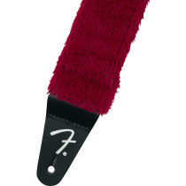 Tracolla Fender Fender Poodle Plush, Red 0990642025