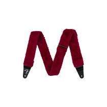 Tracolla Fender Fender Poodle Plush, Red 0990642025