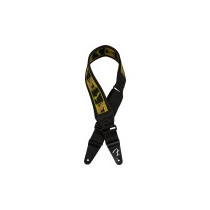 Tracolla Fender Fender Swell Neoprene, Blk/Ylw/Brn Mono, 2.5" 0990694208