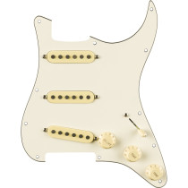Fender Pre-Wired Strat Pickguard, Eric Johnson Signature, Parchment 11 Hole PG 0992248509