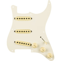 Fender Pre-Wired Strat Pickguard, Eric Johnson Signature, Parchment 8 Hole PG 0992248506